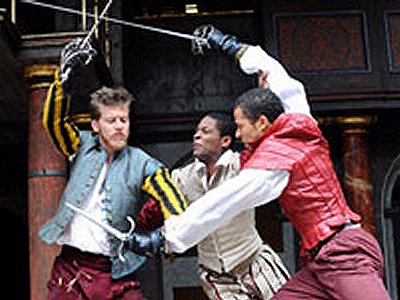 Romeo and Juliet at the Globe Theatre